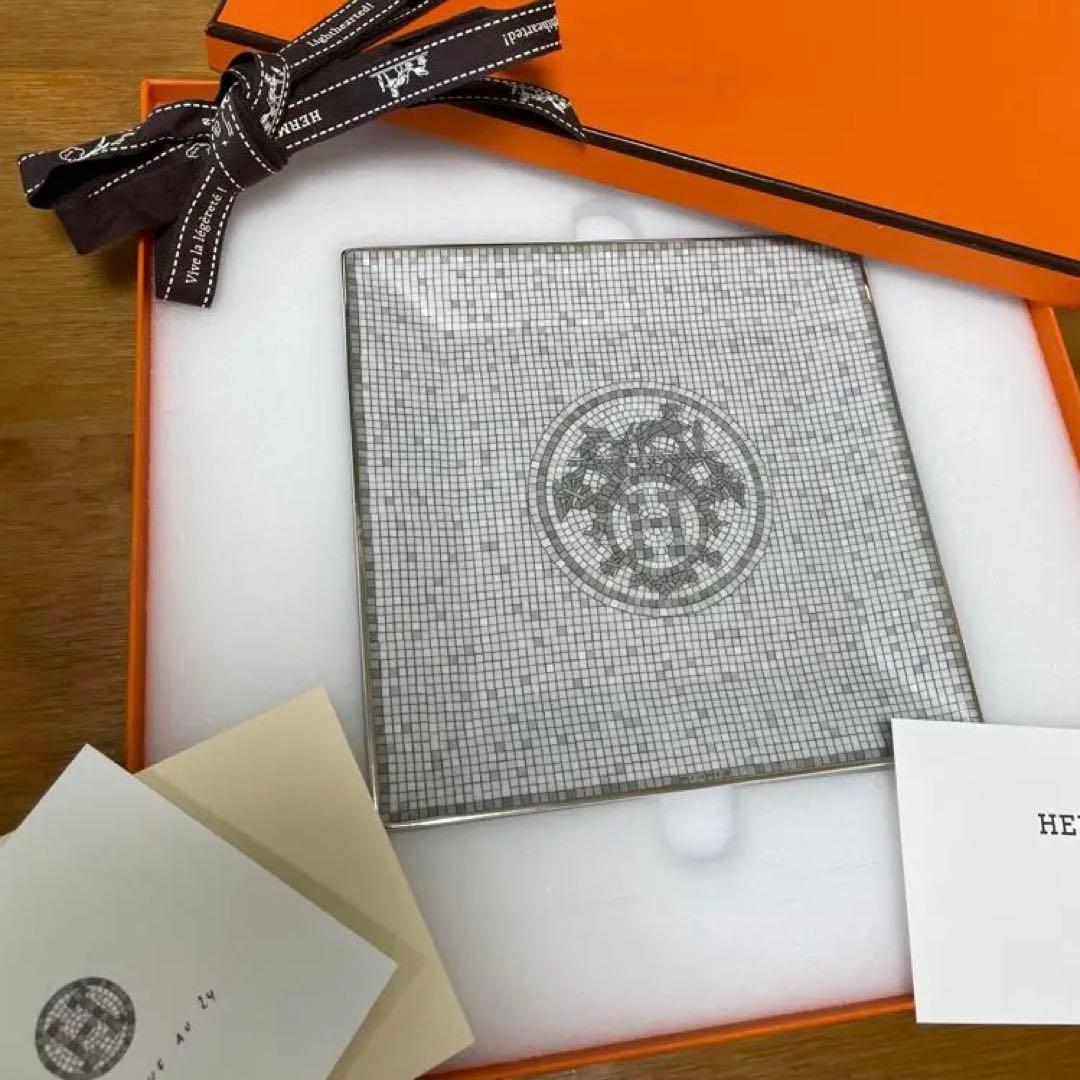 HERMES プチカレ No3 〈モザイク 24〉　ヴァンキャトル　プレート　皿