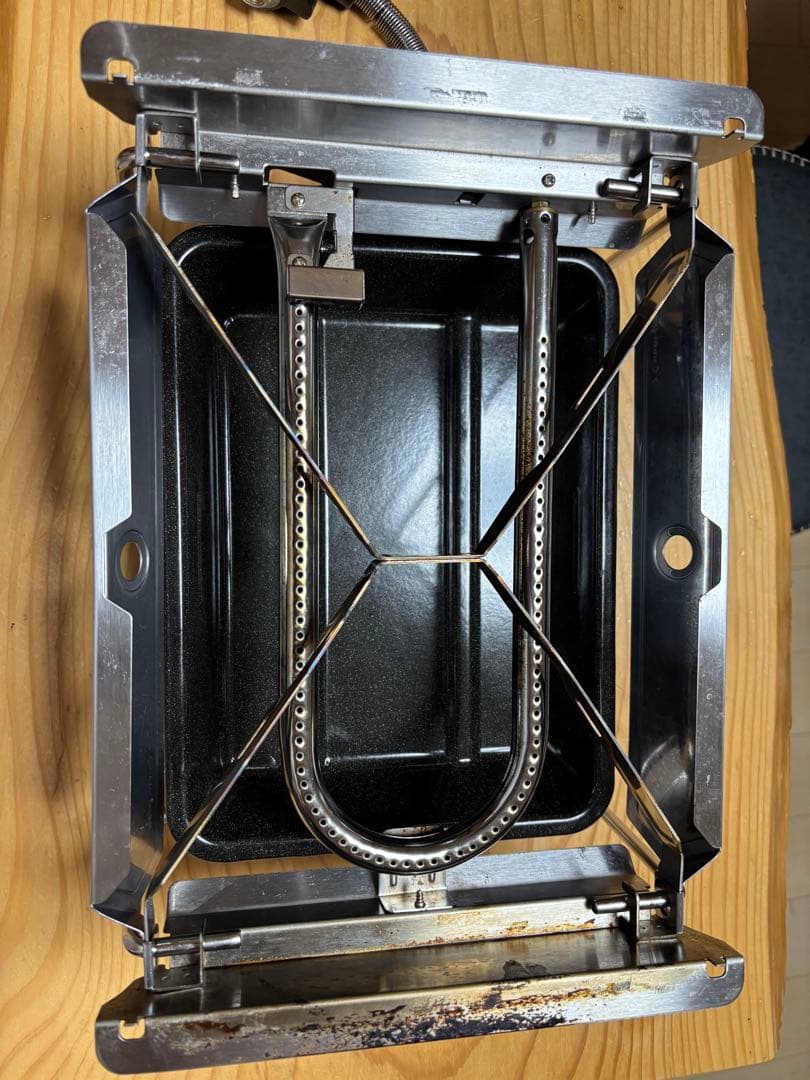 ね*そ様 グリルバーナー 雪峰苑　GS-355 たこ焼きプレート付き