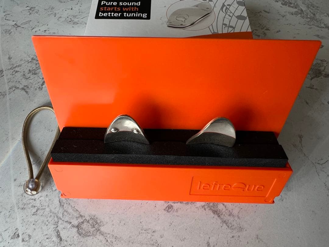 lafreQue リーフレック 41㎜ ソリッドシルバー 固定用55㎜ゴム付