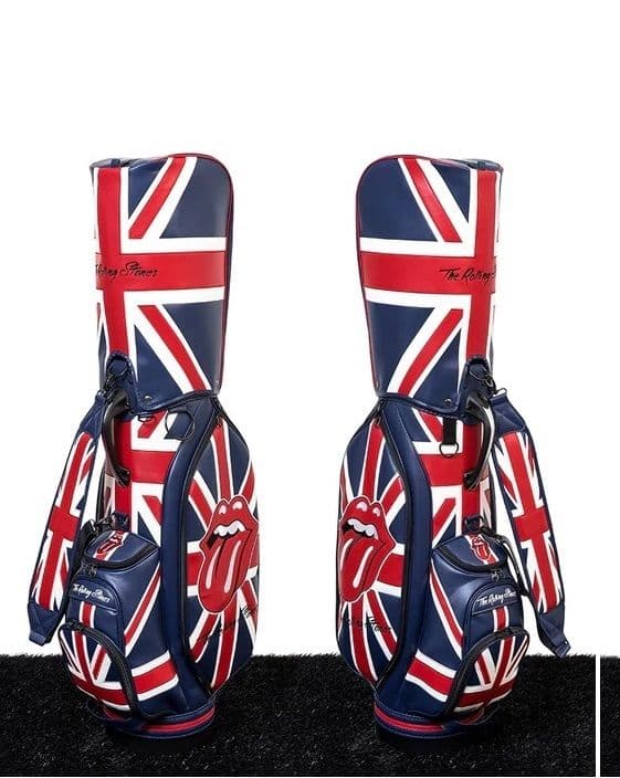 値下出品　新品　ゴルフバッグ　ローリングストーンズ　BACKSPIN!