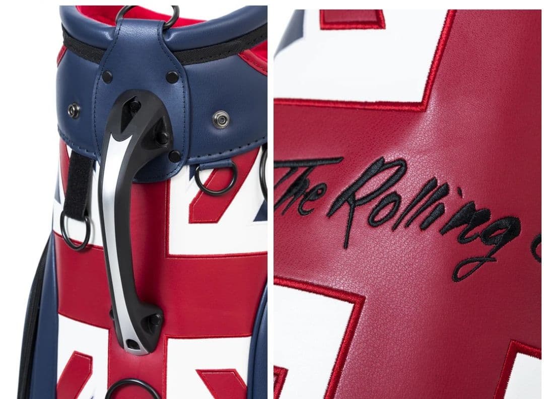 値下出品　新品　ゴルフバッグ　ローリングストーンズ　BACKSPIN!