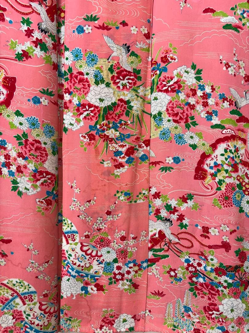 アンティーク　子供　着物　身丈142㎝