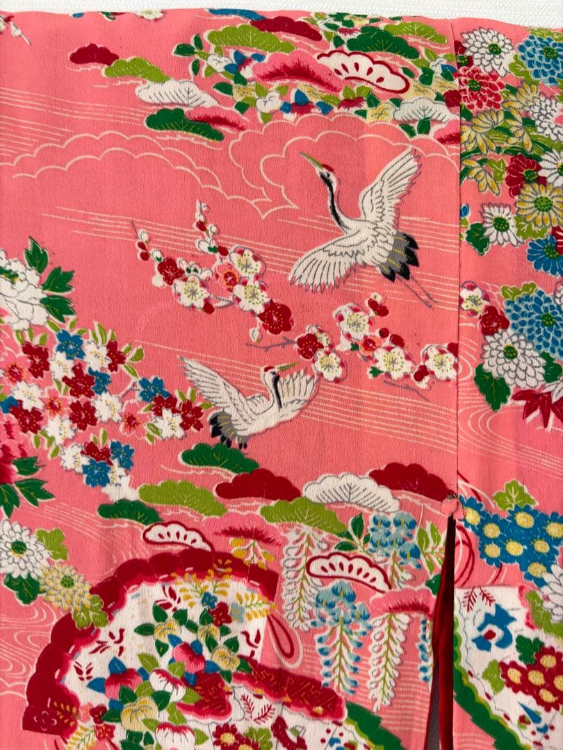 アンティーク　子供　着物　身丈142㎝