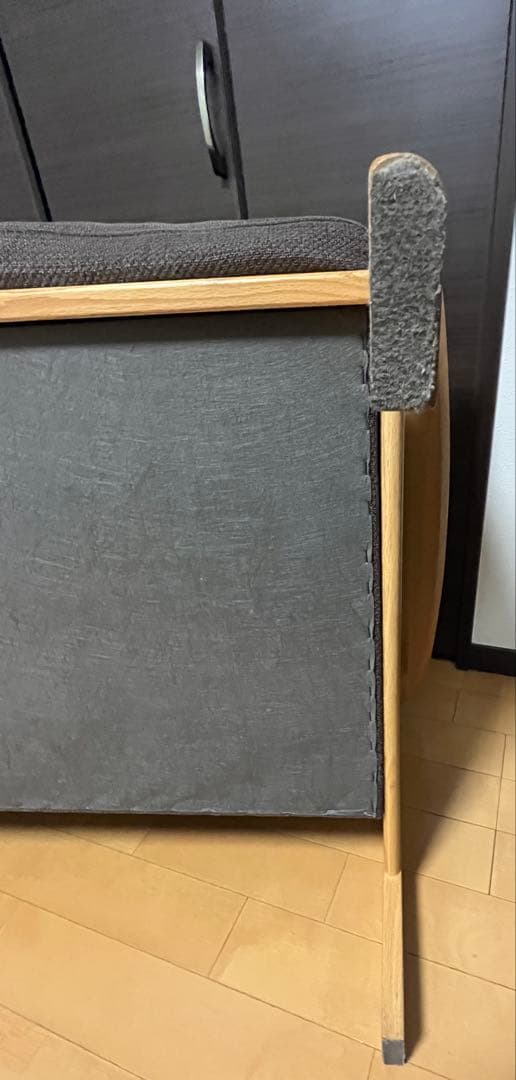 カリモク　Citano チターノ　3人掛ソファ ファブリック　カウチ