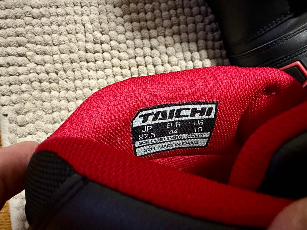 RSタイチ　RSS006 ライディングシューズ 27.5cm 美品！