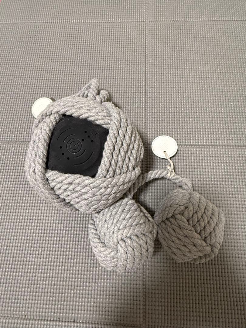 TIE BALLS 振動・加熱マッサージボール グレー&Sボール