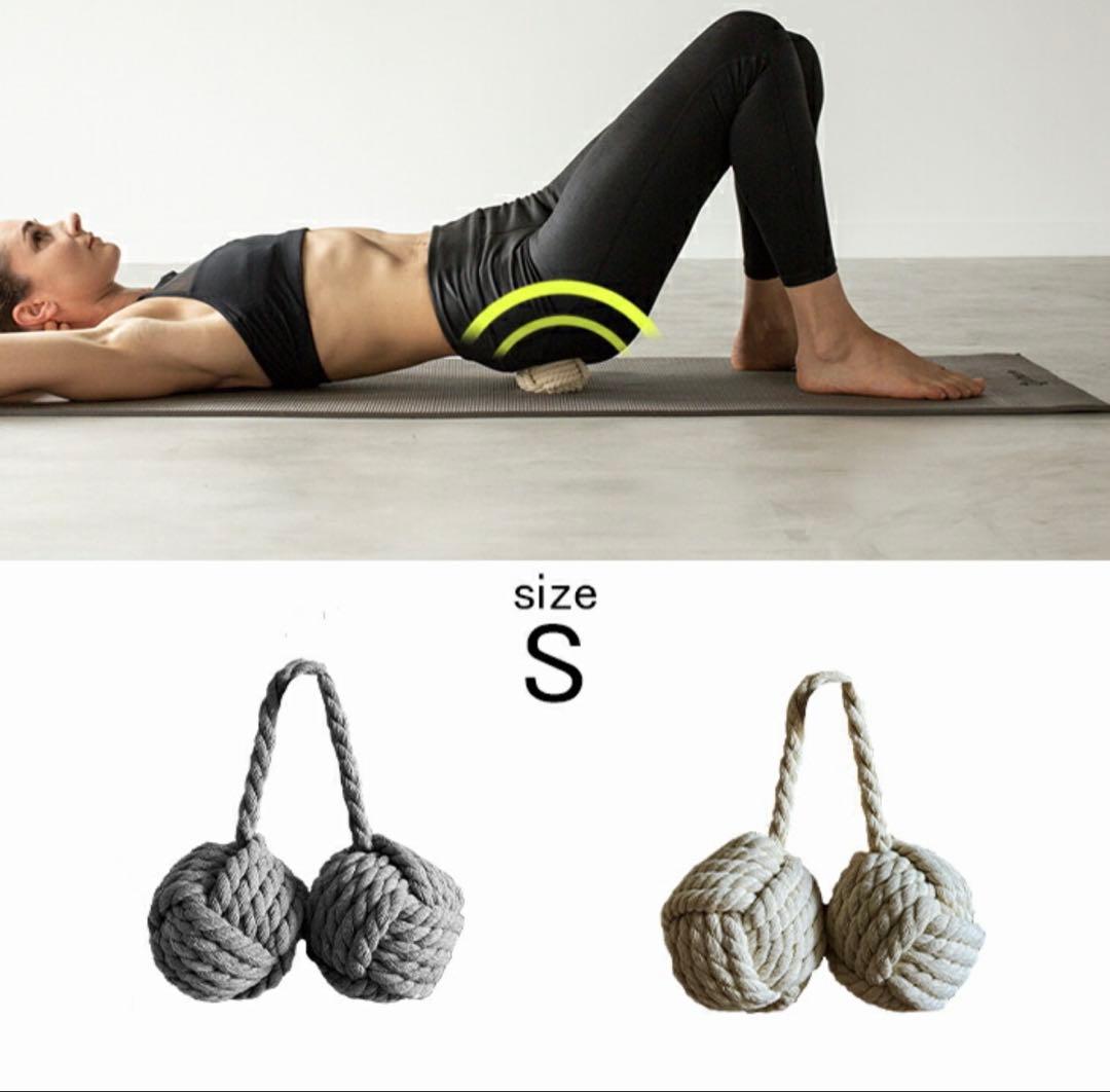 TIE BALLS 振動・加熱マッサージボール グレー&Sボール