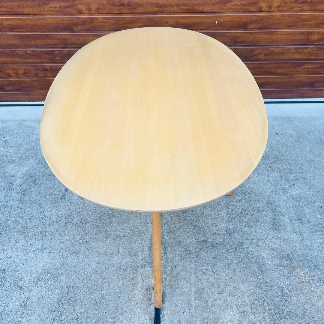 美品 廃盤 柏木工 ダイニングテーブル ソフィー オーバル モダン 北欧
