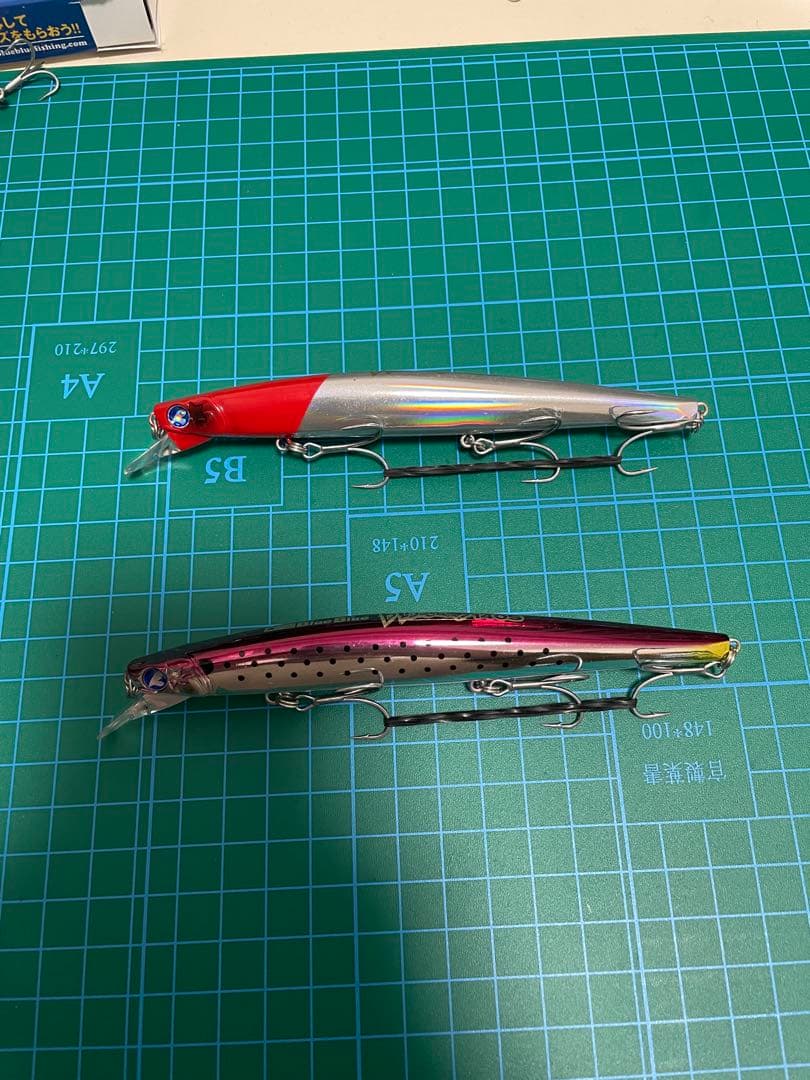 Blue Blue（ブローウィン、アイザーなど）カゲロウ　シーバスルアー