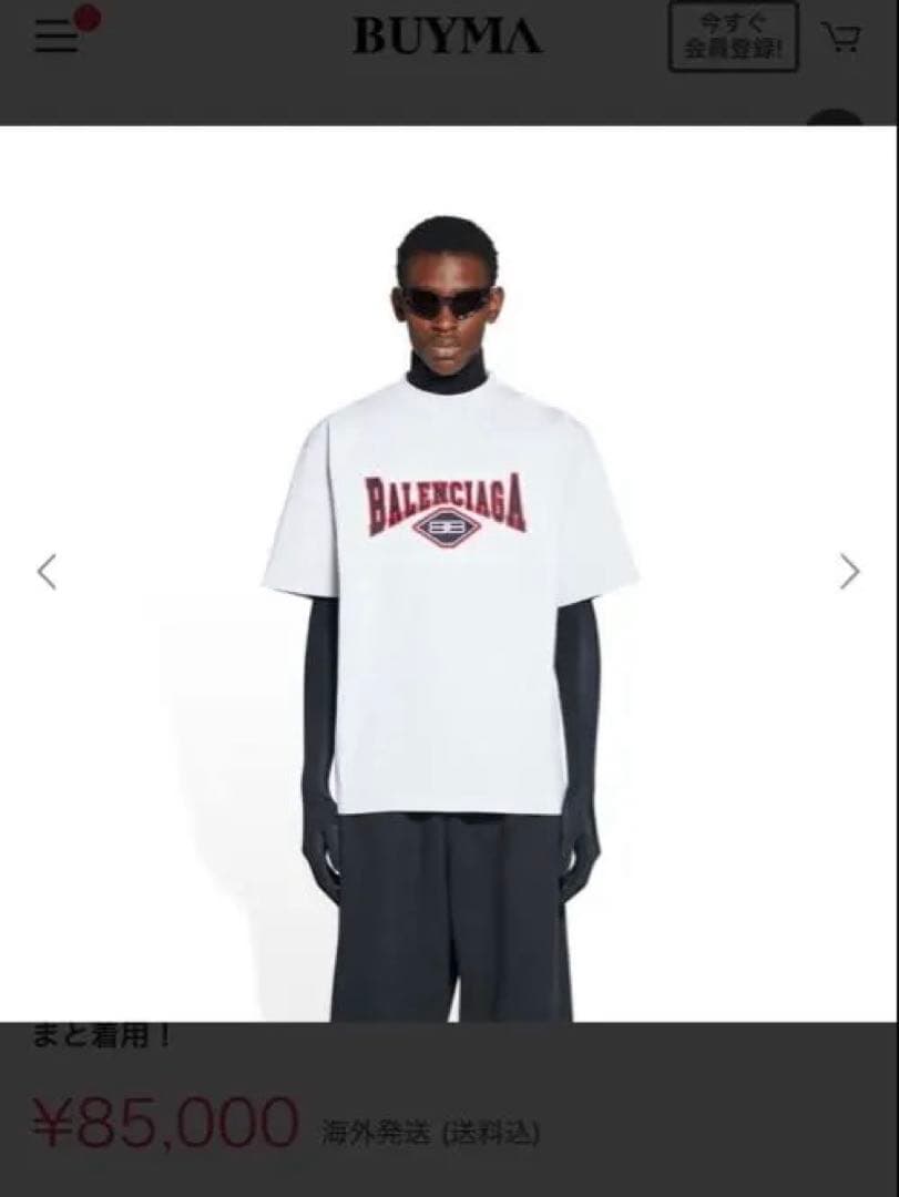 BARENCIAGA、Tシャツ、トップス