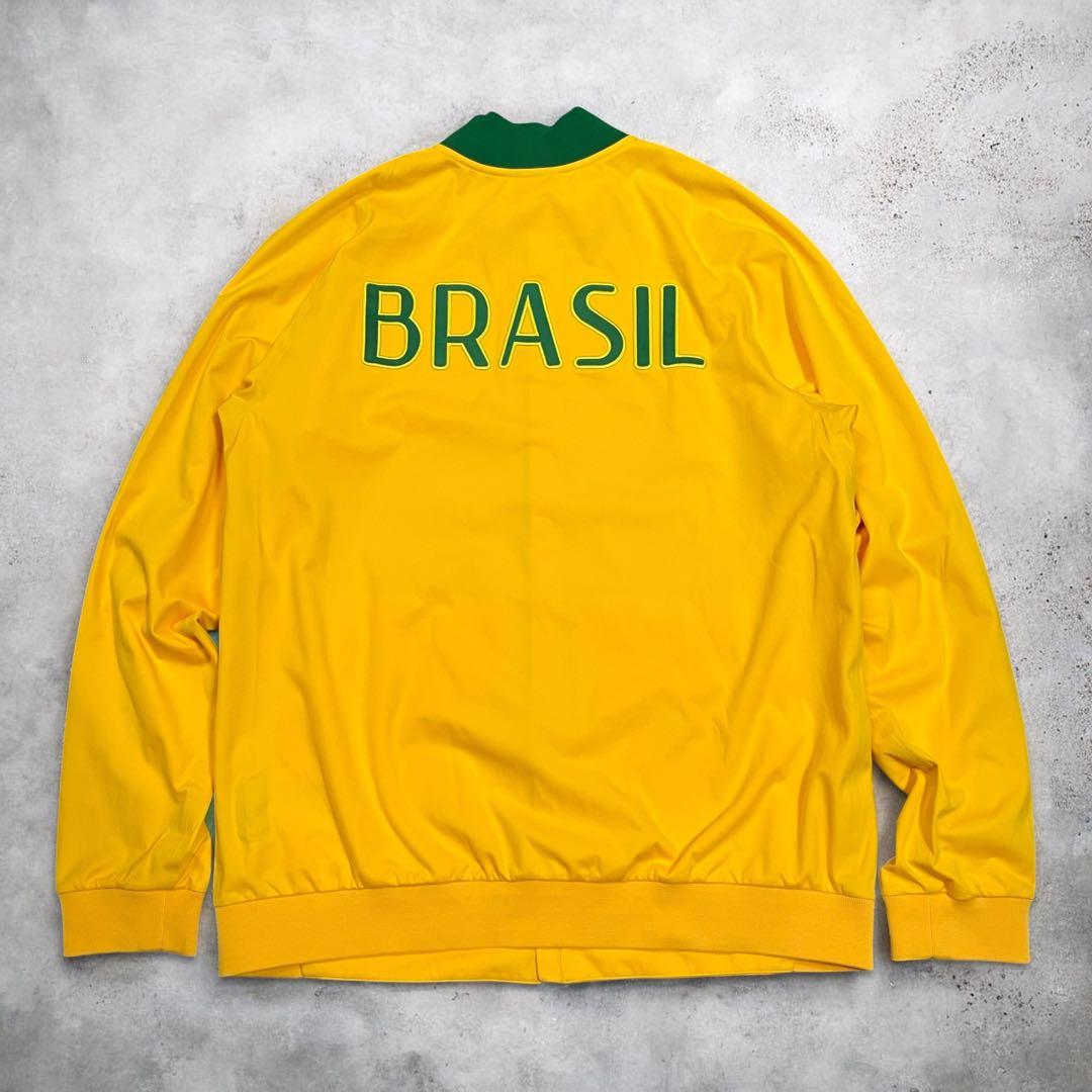 【希少】2014 ブラジル代表 ナイロンジャケット アンセムジャケット NIKE