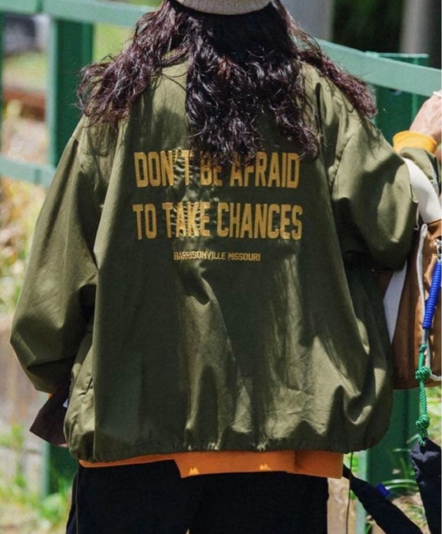 ニコアンド [be with M] Misayoミリリメイクジャケット カーキ - メルカリ