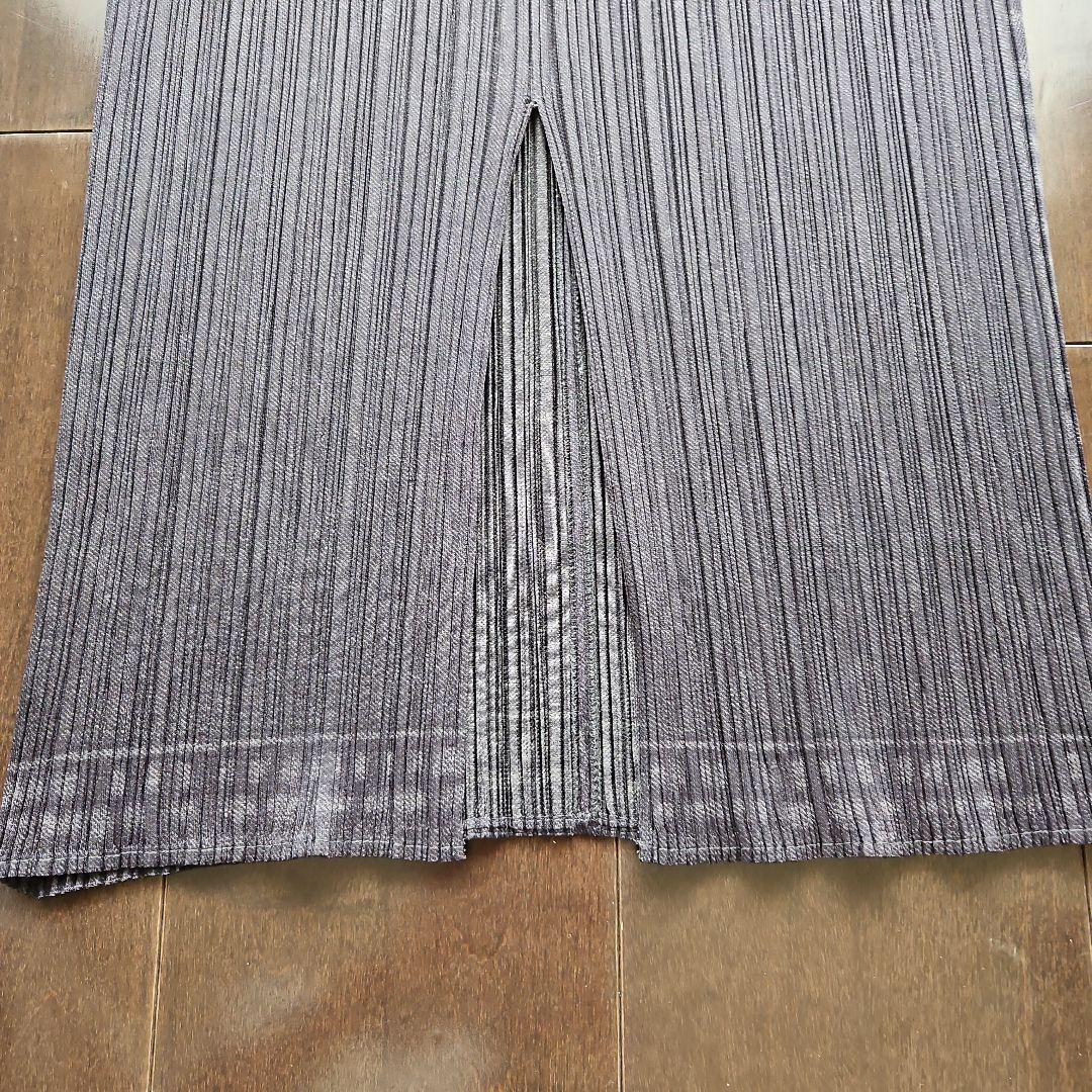 PLEATS PLEASE スカート ダークグレー 訳あり S
