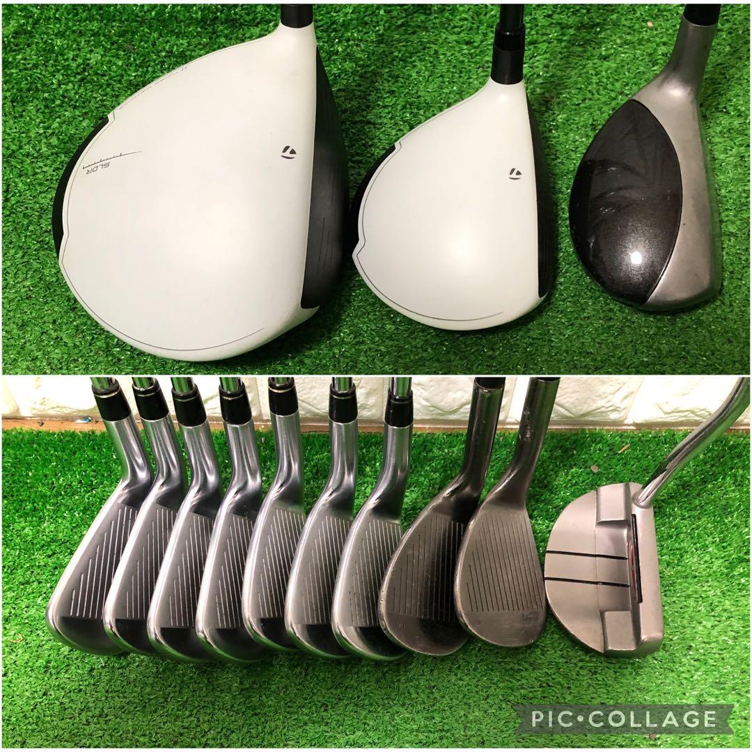 初心者おすすめ☆メンズ ゴルフクラブセット☆テーラーメイド☆キャディバッグ付