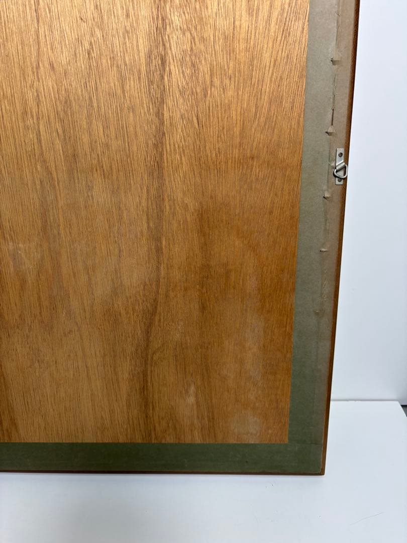 #上野山清貢「魚と椎茸」原画　額装