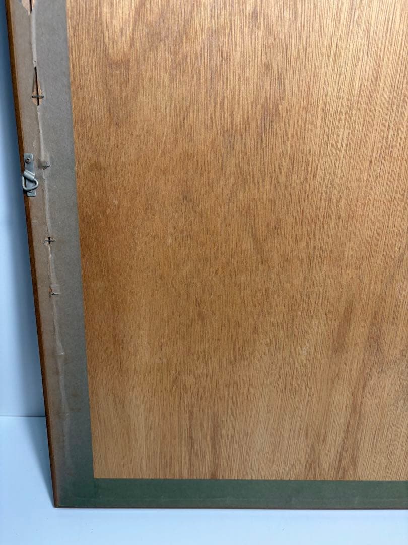 #上野山清貢「魚と椎茸」原画　額装