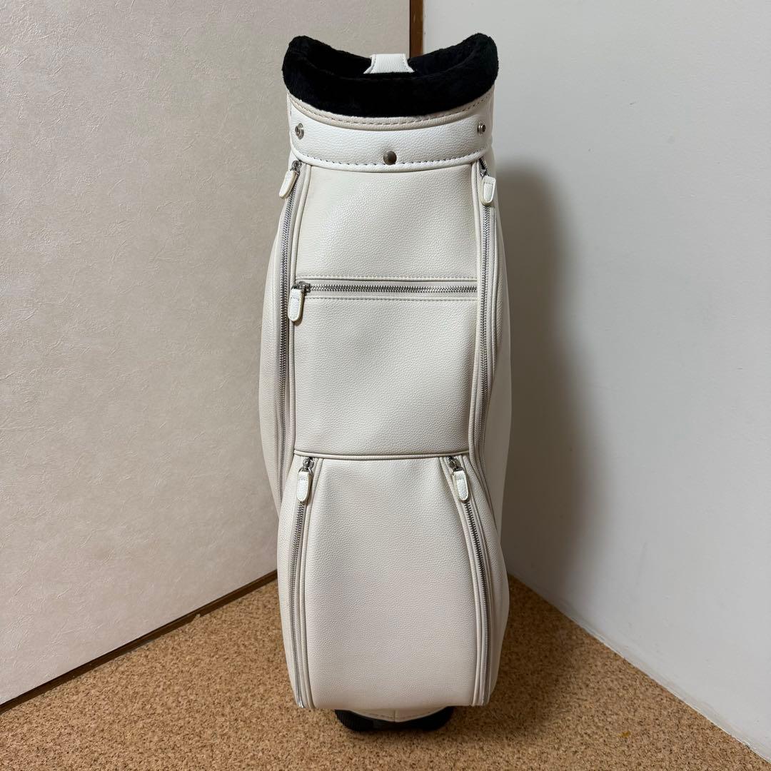 ゴルフ　キャディバック　テスタルテ　TESTARTE 白