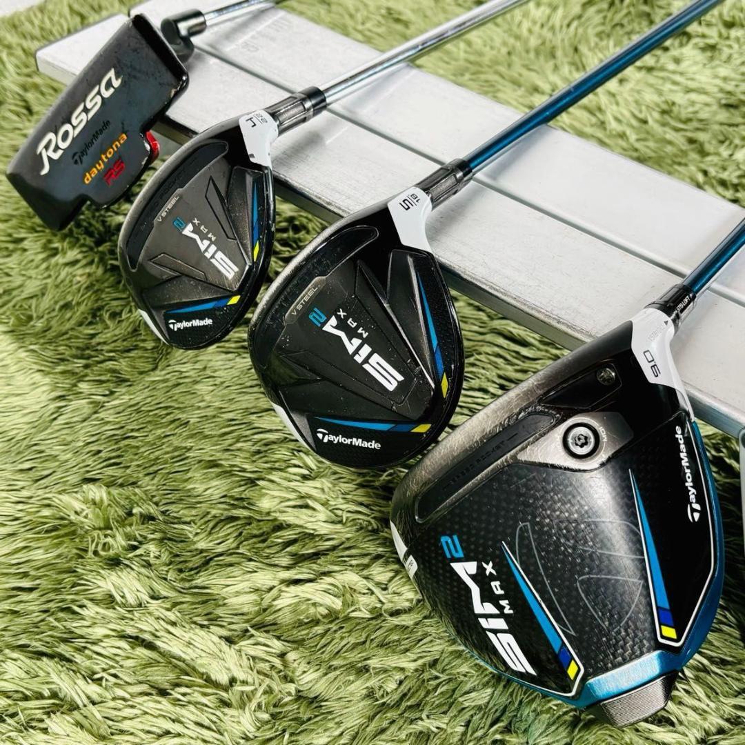 テーラーメイド シム2マックス 12本セット メンズゴルフ 初心者 入門 大人気