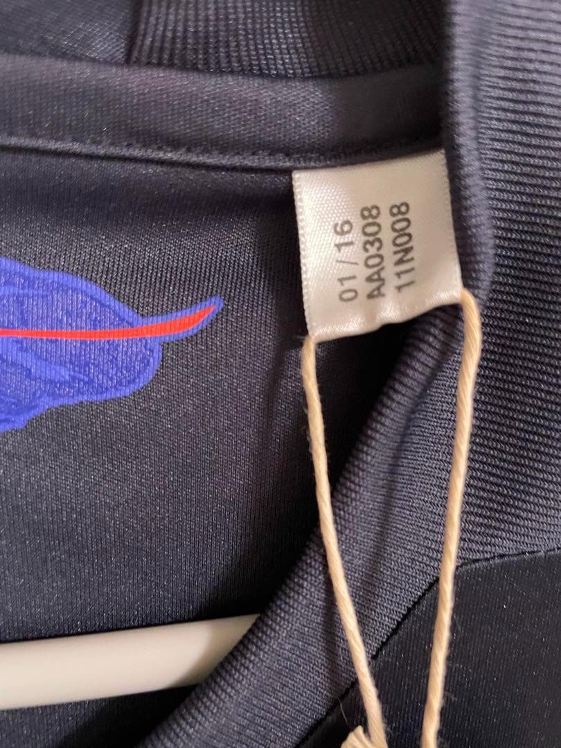 未使用タグ付　16-17 日本代表　OKAZAKI 9番　adidas Lサイズ