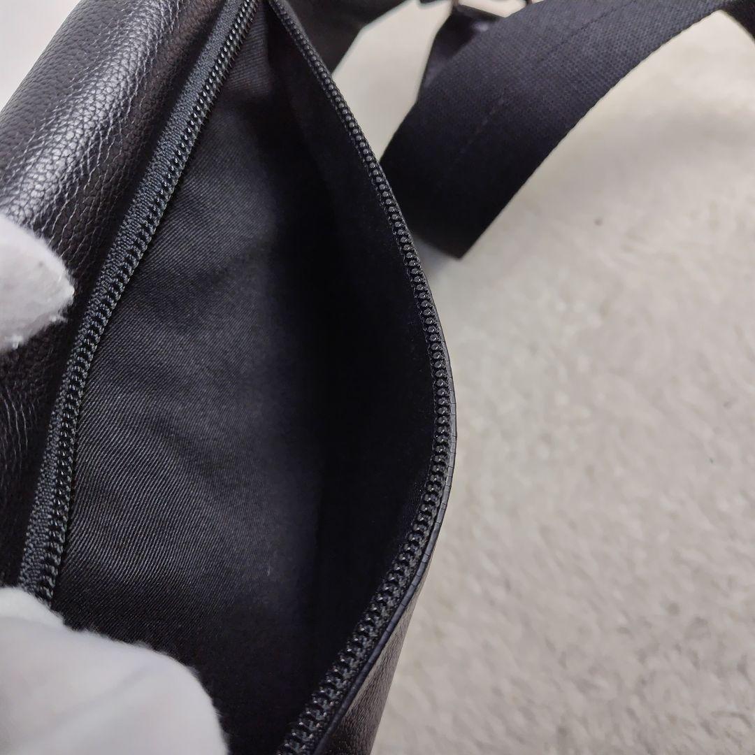 ✨極美品✨COACH ボディバッグ トンプソン シティ レザー ブラック