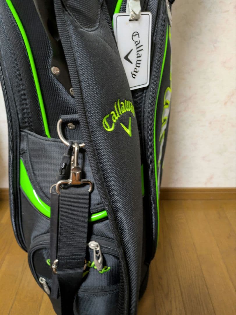 Callaway キャディバッグ 黒と緑