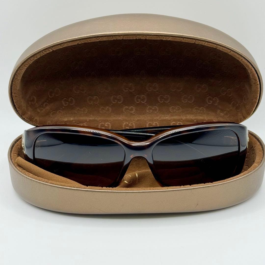 GUCCI グッチ べっ甲柄 クレスト サングラス GG3026/Sセルフレーム