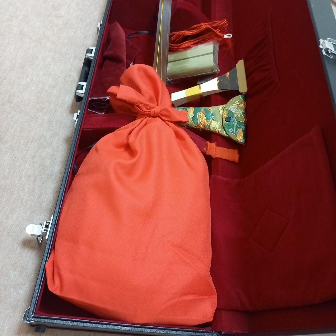 津軽三味線 　バチ ハードケース付属セット