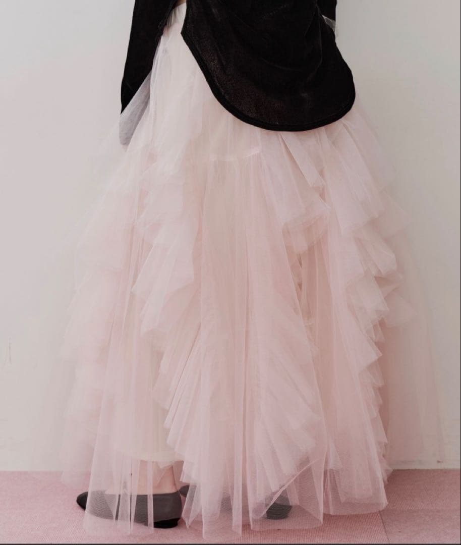 Lily ボリュームチュールスカート　ラベルエチュード