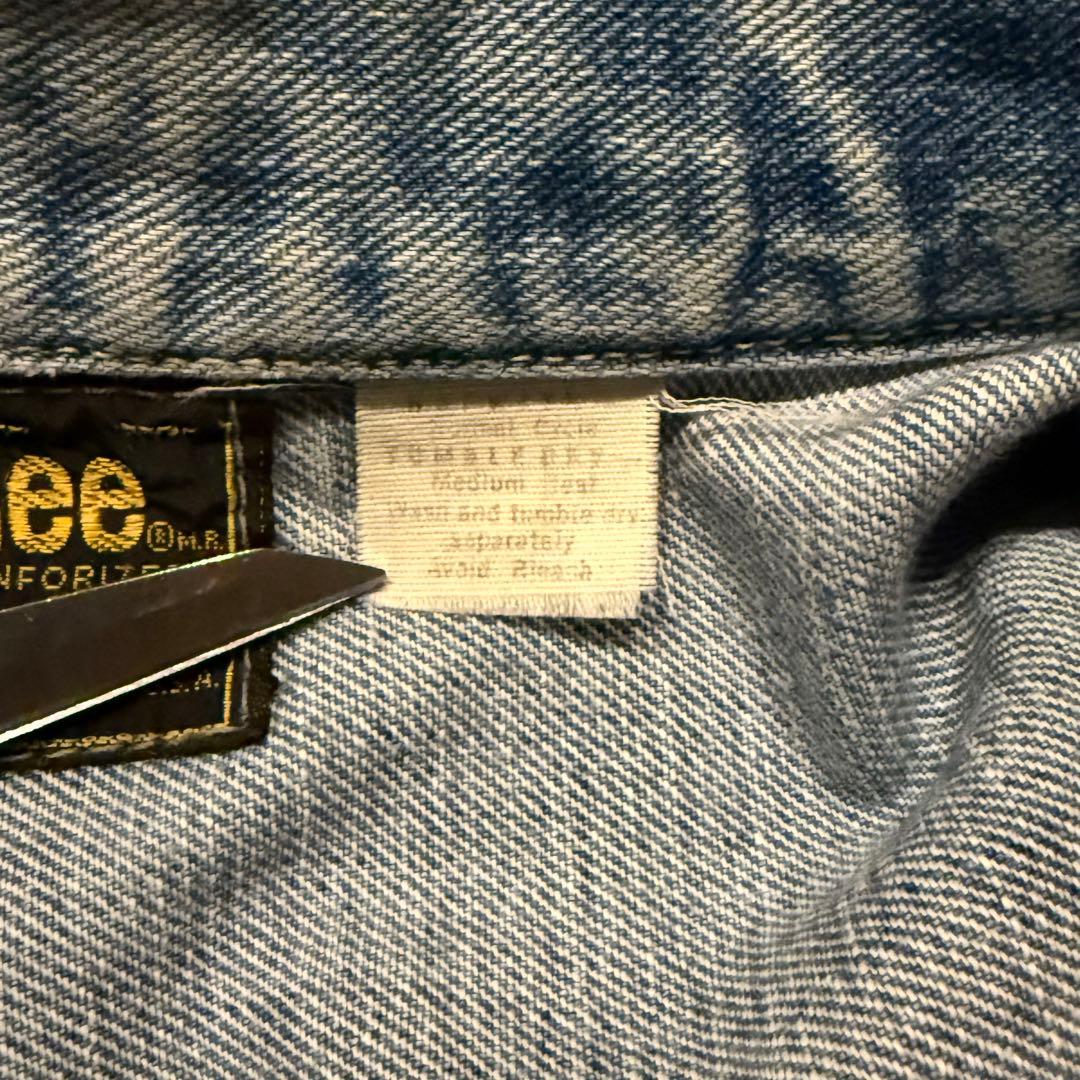 70s LEE 101-J VINTAGE DENIM JACKET 大きめ