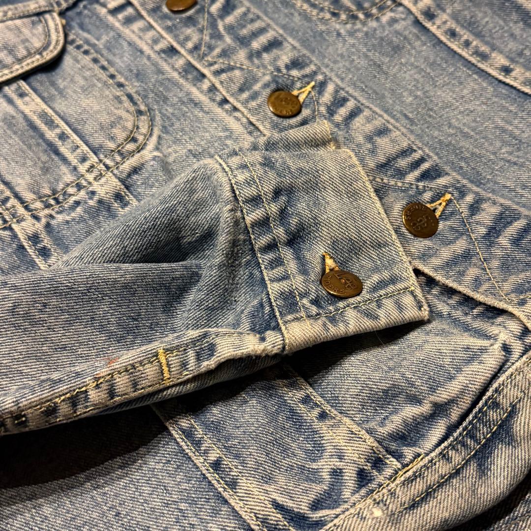 70s LEE 101-J VINTAGE DENIM JACKET 大きめ