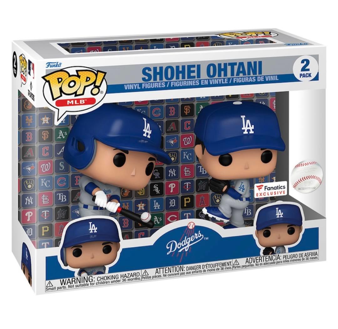 日本未発売 大谷翔平 ファンコPOP二刀流フィギュア