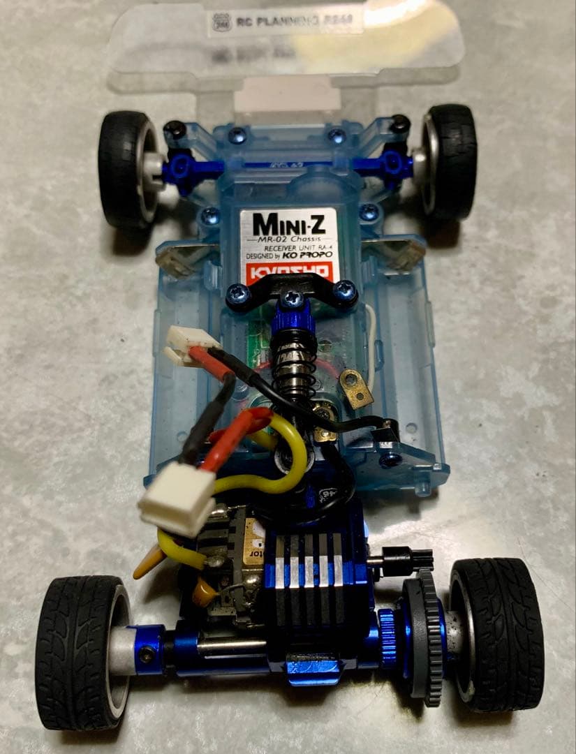 京商　ミニッツ フェラーリ　599ボディ2台　アルミ　カスタム　黒　赤のみ白無し