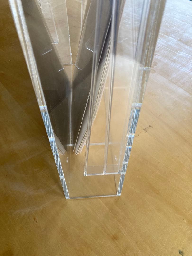 ビンテージアクリルディスプレイケース看板　店舗什器　ポストモダンオーダーメイド