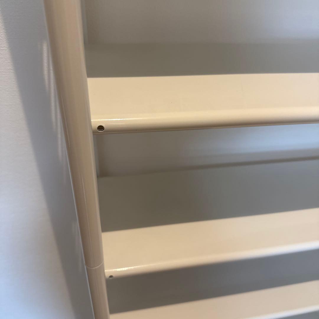 山善フリーラックスリム 幅78×奥行25×高さ209-282 STR