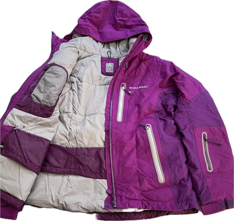 モンベル パウダーライトパーカ レディース　XL スノボウェア スキーウェア