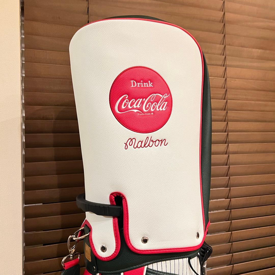【即発送】MALBON マルボンゴルフ キャディバッグ ゴルフバッグ コカコーラ