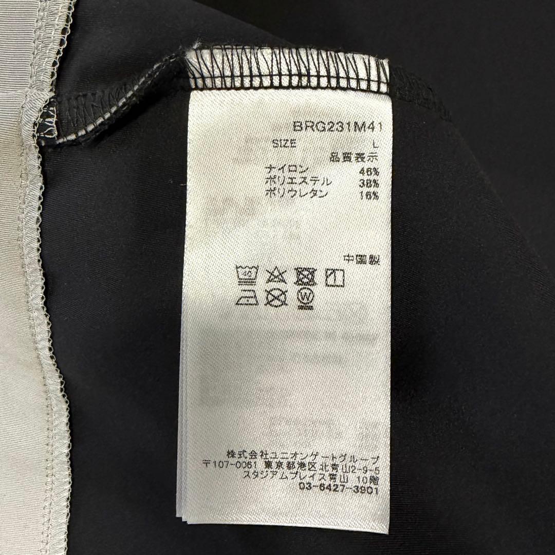 ブリーフィング ジップアップ ベスト フード ゴルフ ストレッチ グレー L