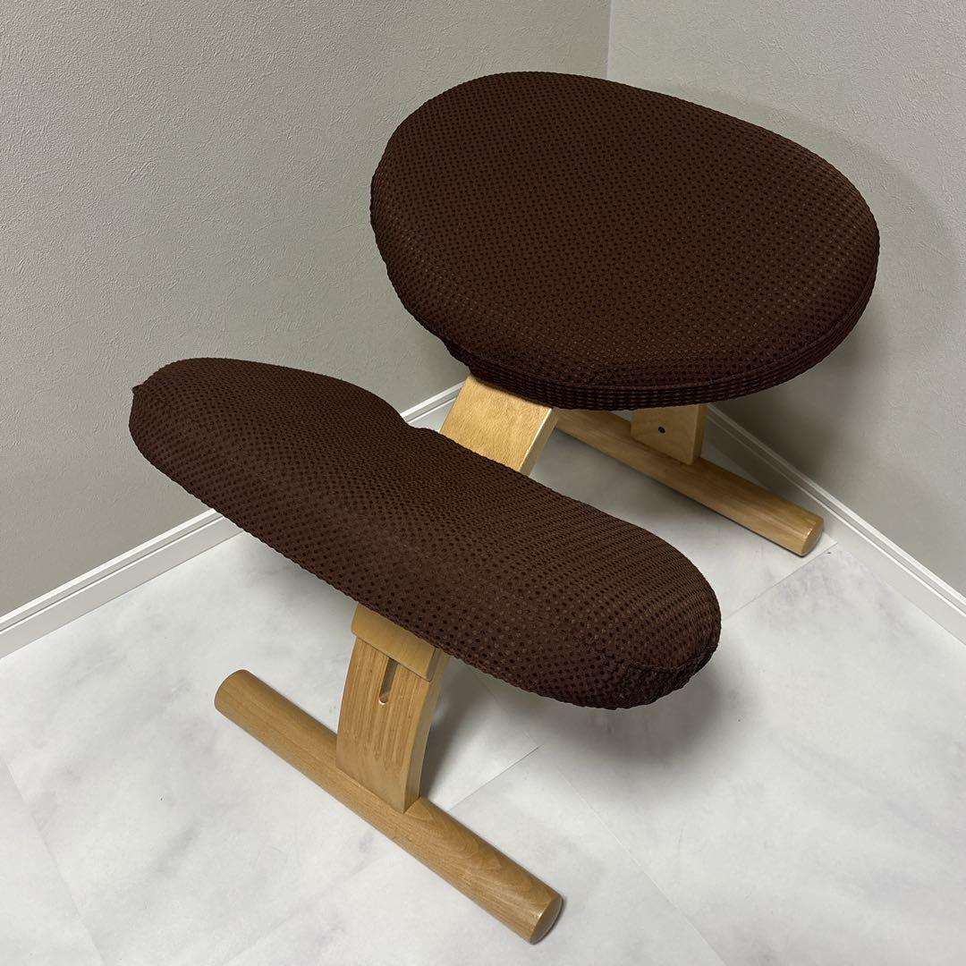 バランスイージー ベージュ 極美品　バランスチェア　サカモトハウス　2