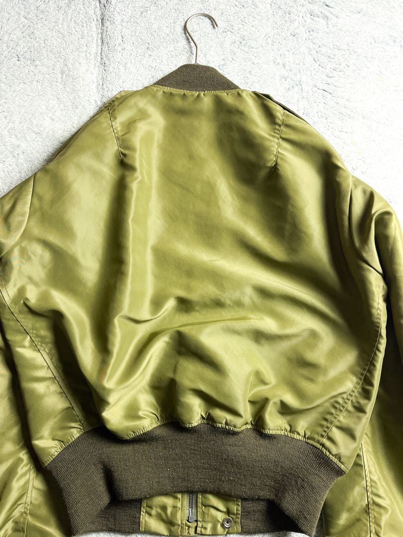 極美品【バズリクソンズ】L-2 フライトジャケット セージグリーン 36