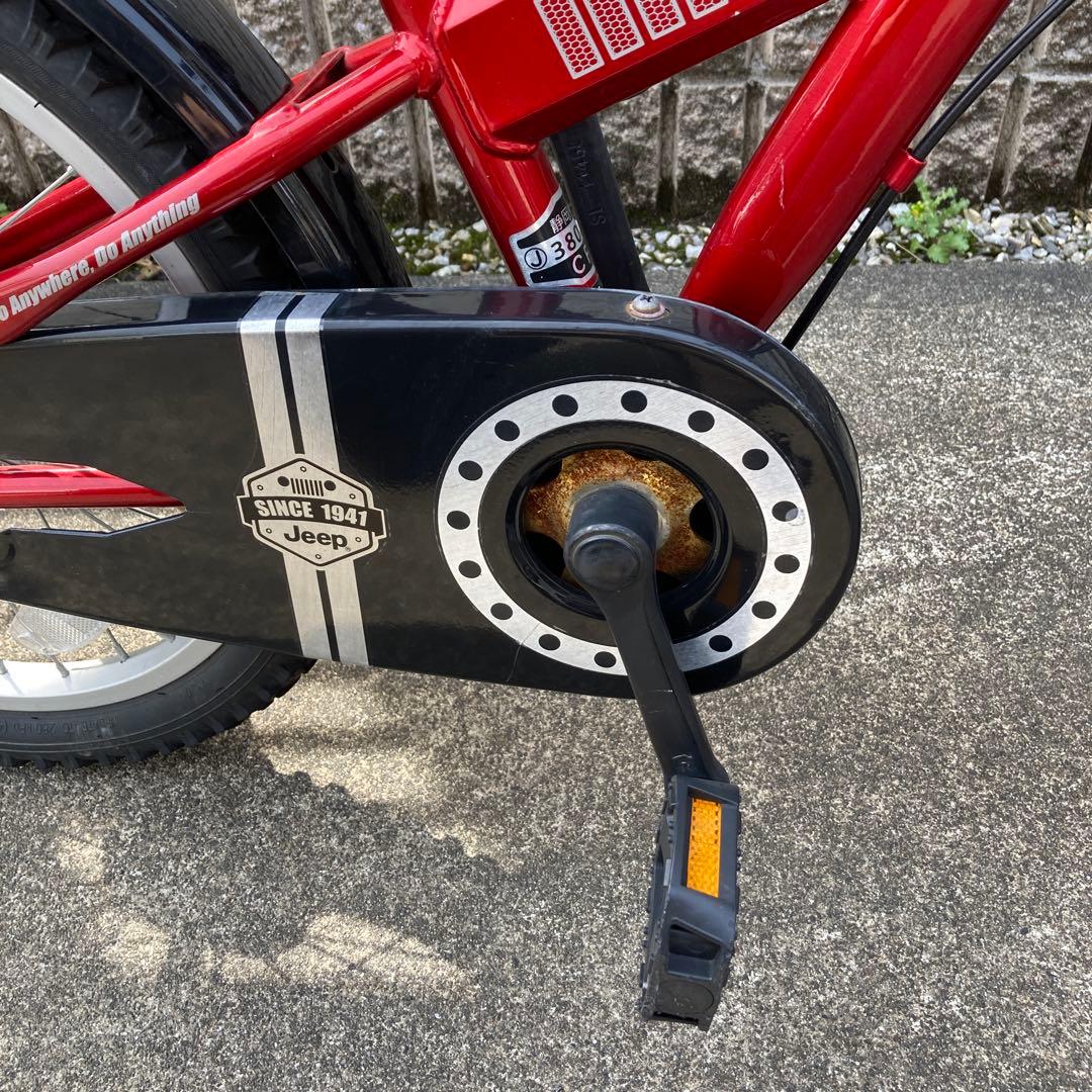 【直接引き渡し希望】jeep ジープ　自転車　キッズ　18インチ