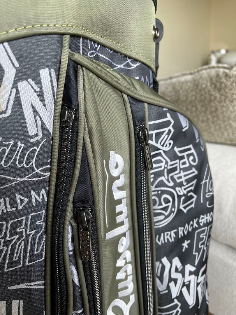 専用　限定品　良品ラッセルノRusseluno スタンド型キャディバッグ　バック