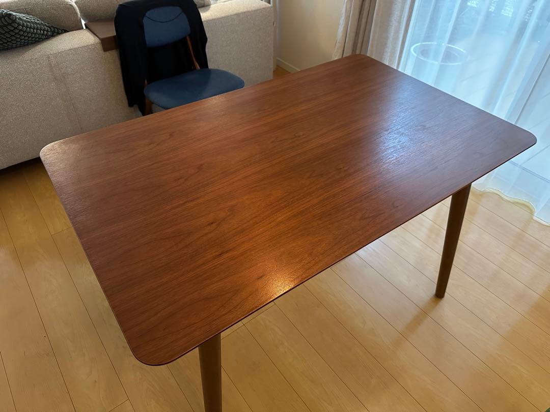 NOCE ウォールナット 木製 ダイニングテーブル