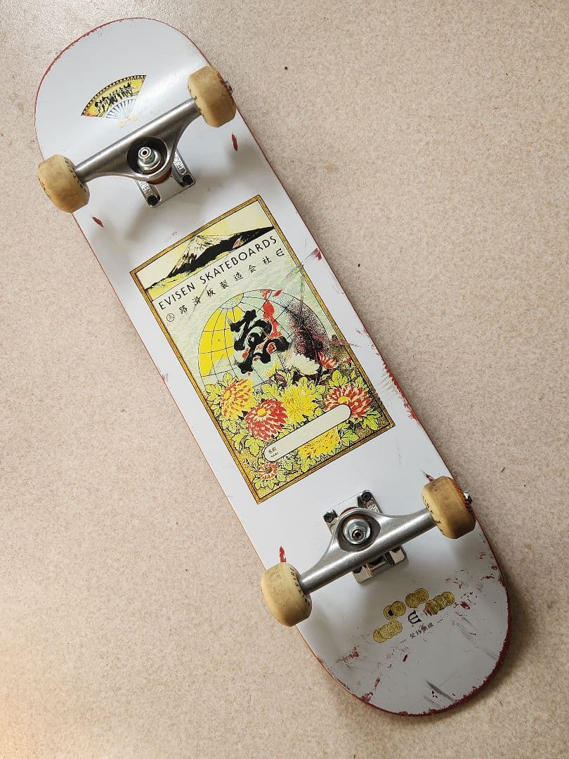 スケートボード 8.0EVISEN INDEPENDENT SPITFIREスケボー デッキ