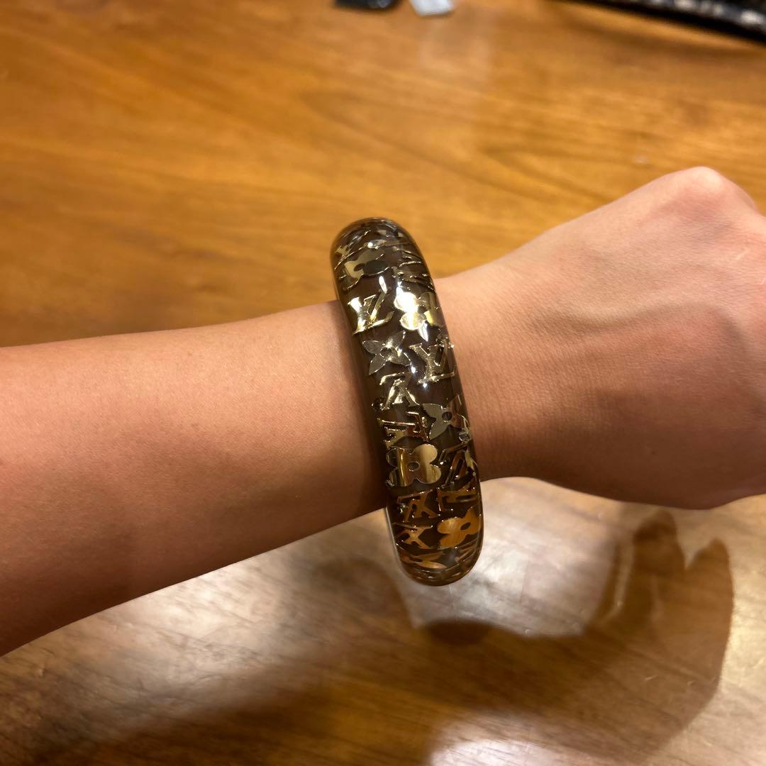 ルイ・ヴィトン クリアゴールドバングル