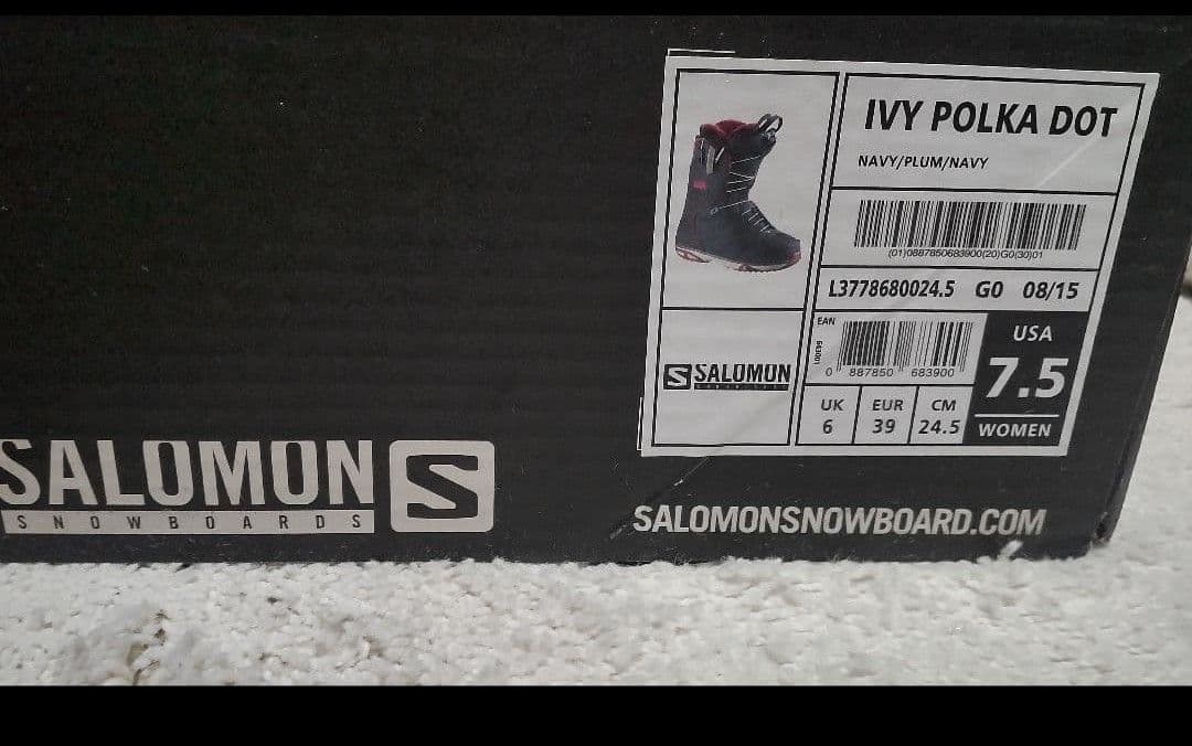 【定価37,400円】SALOMON ♡ スノボブーツ 24.5cm レディース