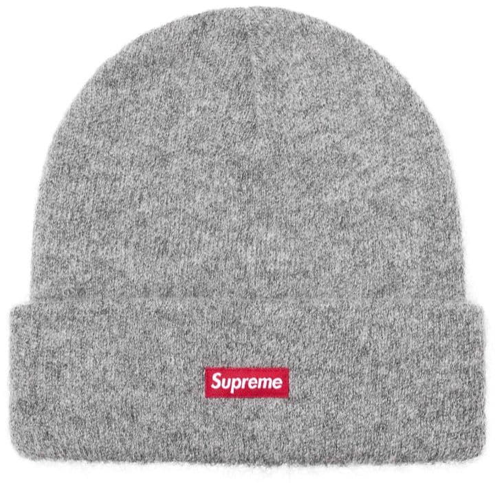 Supreme / MOHAIR BEANIE (ヘザーグレー)