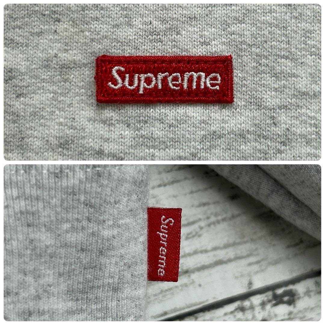 3809M【人気デザイン】シュプリーム☆スモールボックスロゴ パーカー 24FW