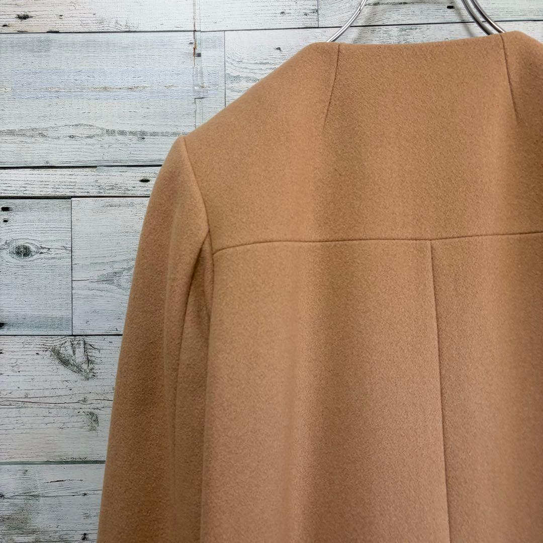 未使用・タグ付　トゥモローランドコレクション　ノーカラーコート　ルイジリッチェリ