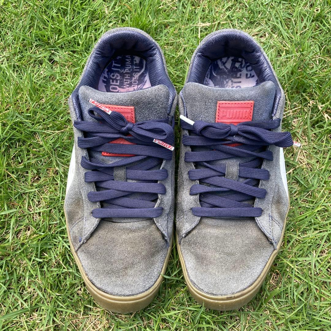 超レア　MALBON GOLF マルボンゴルフ　プーマ　スエード 25.5