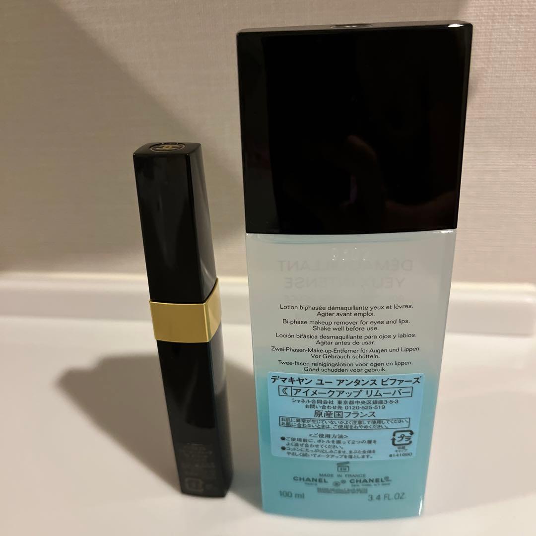 CHANEL マスカラとアイメークアップリムーバー